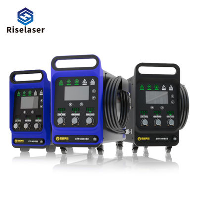 Portable Laser Welder with 43 KG Weight 100×45×68cm Dimensions and 0.5mm Focal Spot Diameter for Precision Metal Welding