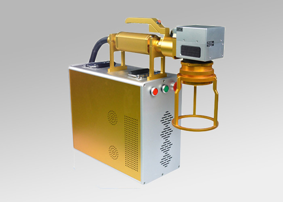 Integrated Fiber Laser Marking Machine Handheld Type Low Power Consumption