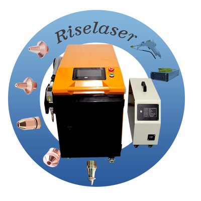 Máy hàn laser sợi sợi cầm tay 3 trong 1 1.5KW 2KW 3KW Nước làm mát để hàn kim loại